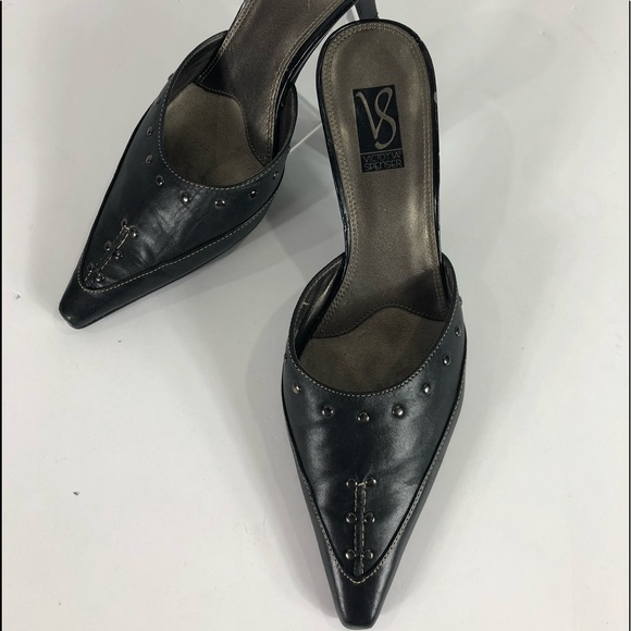 Victoria Spencer Women’s Leather Heels Size 8M. - Picture 4 of 12